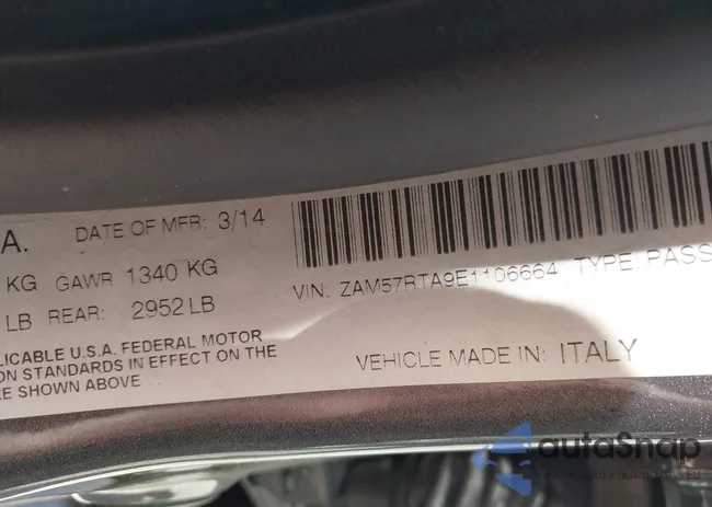 ZAM57RTA9E1106664: 42768113