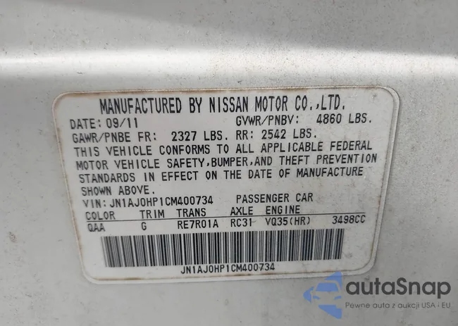 JN1AJ0HP1CM400734: 42767839