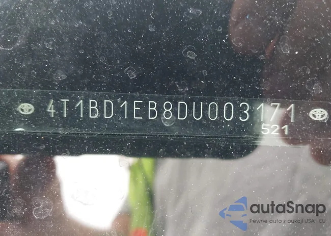 4T1BD1EB8DU003171: 42767844