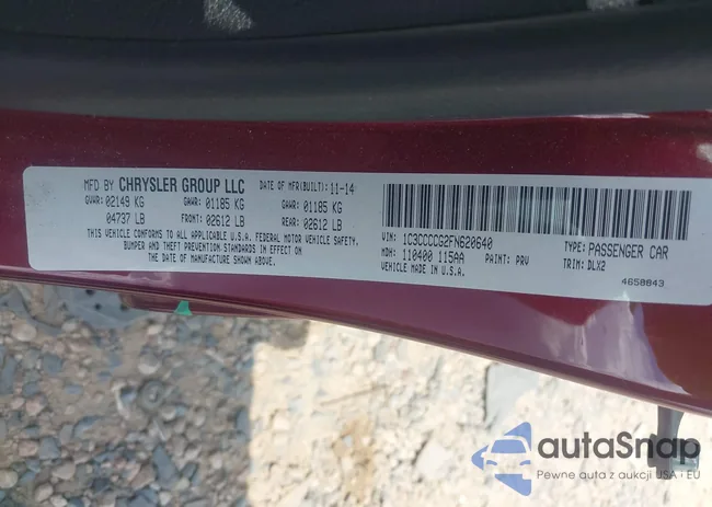 1C3CCCCG2FN620640: 42769314