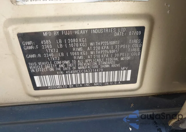 4S4BRCEC3A3314479: 42768873