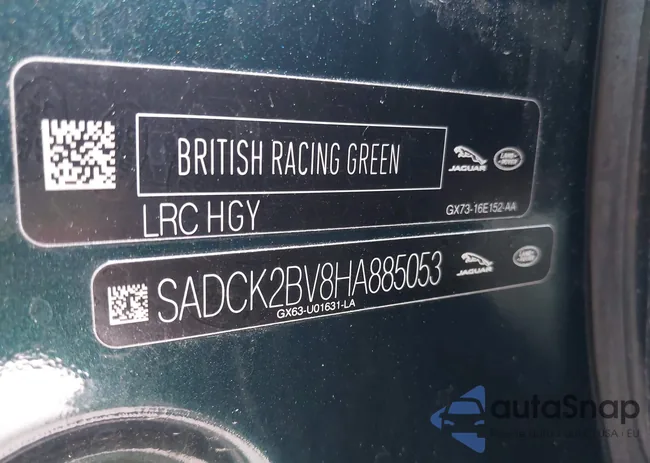 SADCK2BV8HA885053: 42768912