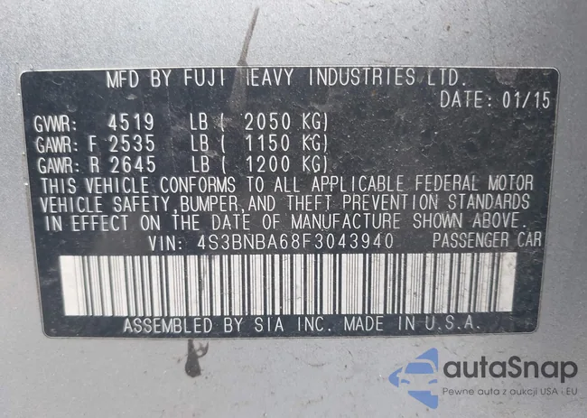 4S3BNBA68F3043940: 42770136