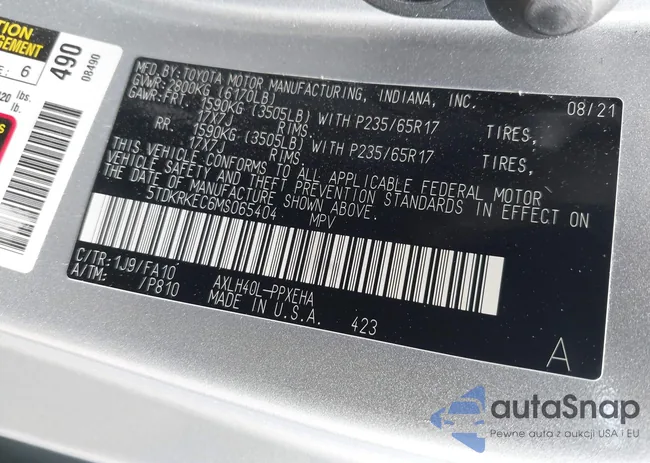 5TDKRKEC6MS065404: 42770185