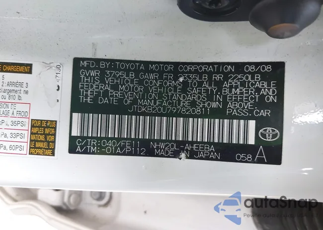 JTDKB20U797820811: 42769686