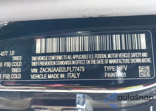 ZACNJAAB2LPL77479: 42771089