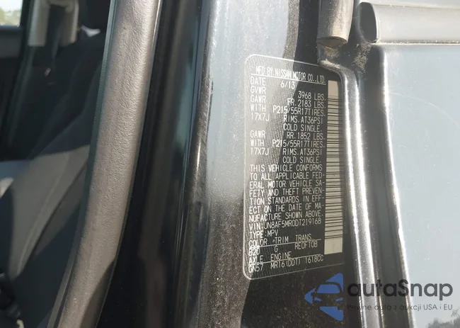 JN8AF5MR0DT219168: 42771096