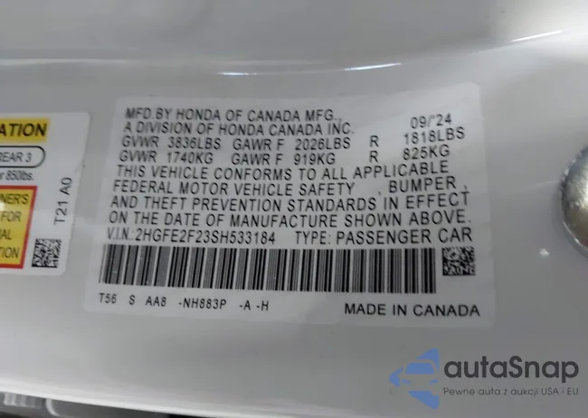 2HGFE2F23SH533184: 42771352