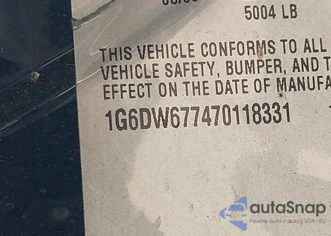 1G6DW677470118331: 42771383