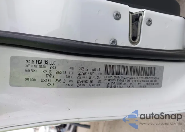 1C4PJLCX8KD128813: 42771474