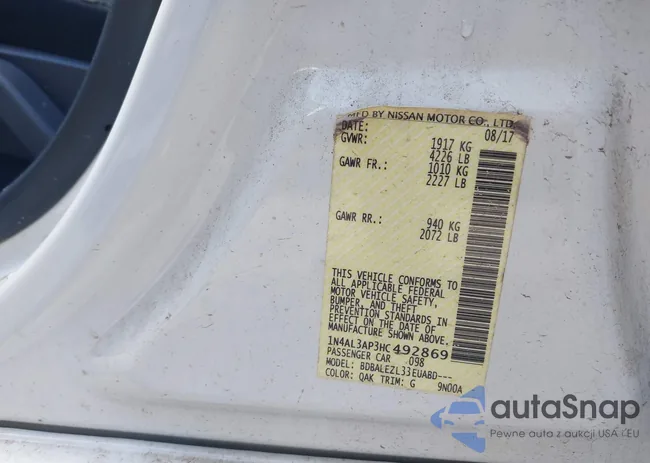 1N4AL3AP3HC492869: 42771514