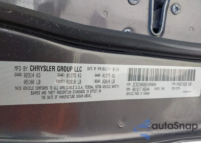 2C3CDXBG6EH349644: 42770818