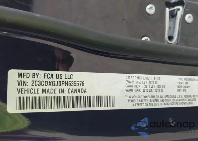 2C3CDXGJ0PH635576: 42770900