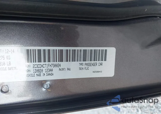 2C3CDXCT1FH730024: 42770914