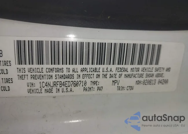 1C4NJRFB4ED760710: 42772145