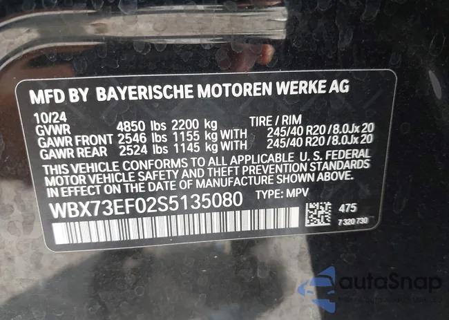 WBX73EF02S5135080: 42772267