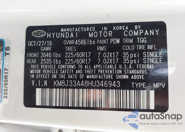 KM8J33A48HU346943: 42771755