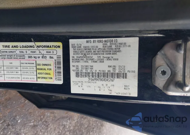 3FA6P0H78GR345767: 42772843