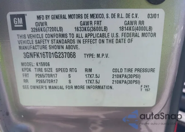 3GNFK16T01G237068: 42772933