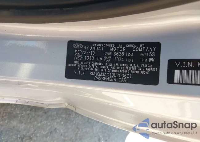 KMHCM3AC1BU200601: 42772966