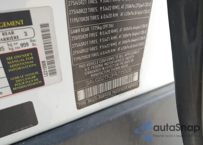 SALGS2TF2FA215508: 42772987