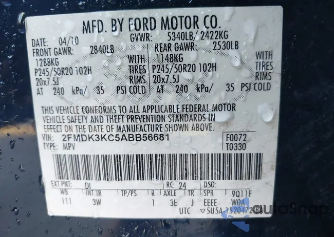 2FMDK3KC5ABB56681: 42774410