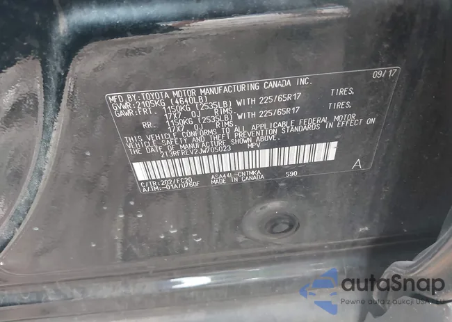 2T3RFREV2JW705023: 42774578