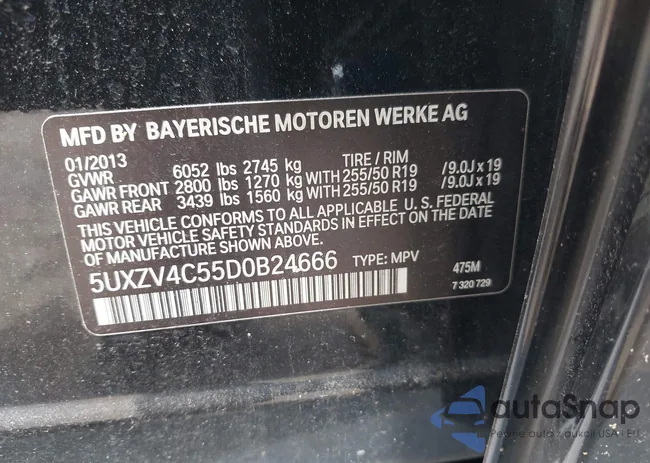 5UXZV4C55D0B24666: 42774586