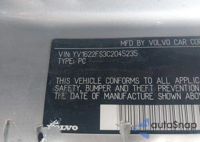 YV1622FS3C2045235: 42775014