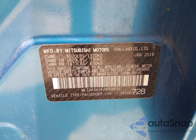 ML32A3HJ4JH008631: 42775160