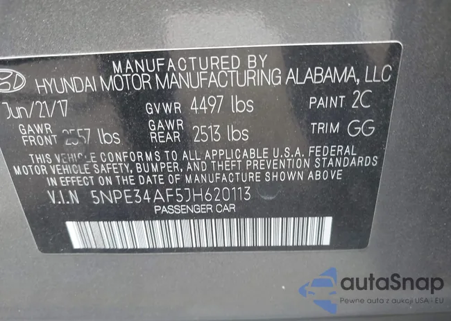 5NPE34AF5JH620113: 42775385