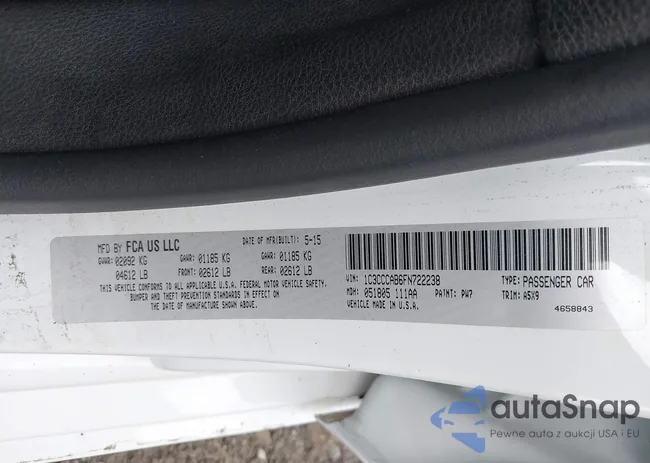 1C3CCCAB6FN722238: 42775530