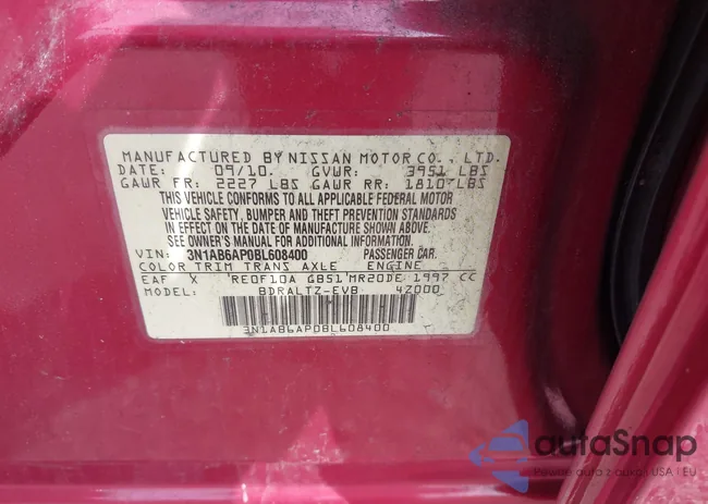 3N1AB6AP0BL608400: 42776014