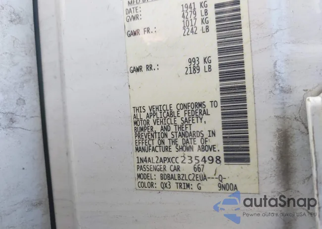 1N4AL2APXCC235498: 42776174