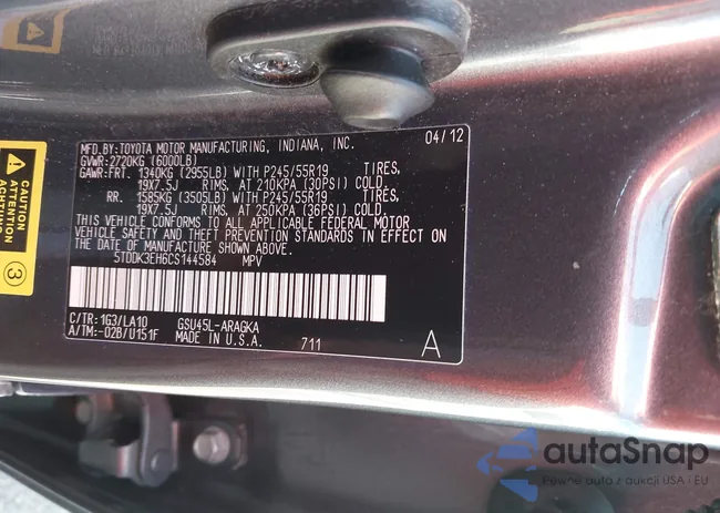 5TDDK3EH6CS144584: 42776232