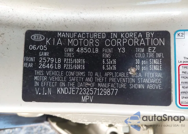 KNDJE723257129877: 42776327