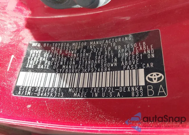 5YFBURHE3KP924684: 42776353