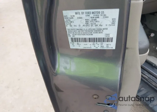 1FMCU03759KA62548: 42776417