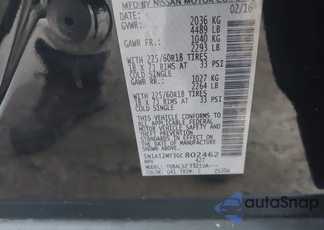 5N1AT2MT3GC802462: 42776584