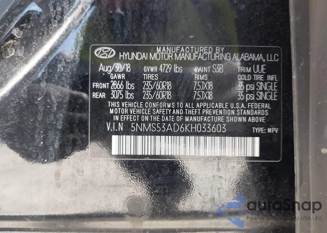 5NMS53AD6KH033603: 42775676