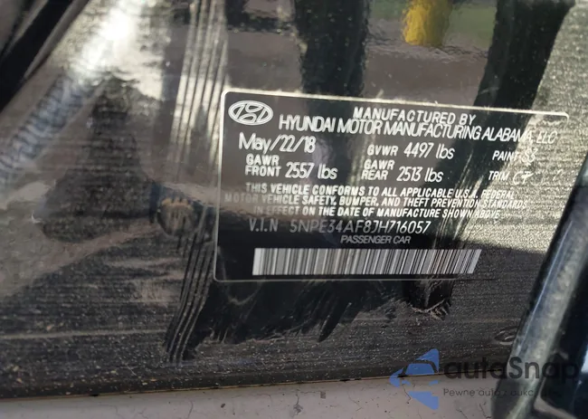 5NPE34AF8JH716057: 42775764