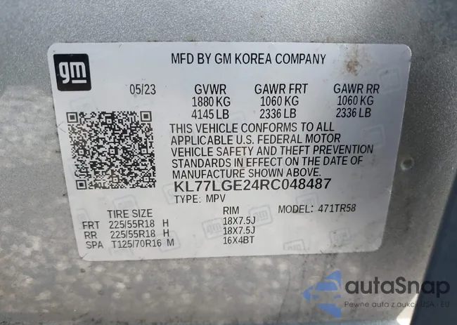 KL77LGE24RC048487: 42775924