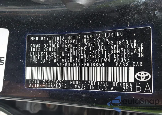 5YFBURHE4HP618859: 42775953