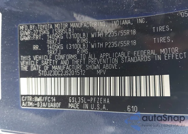 5TDJZ3DC2JS201512: 42777044