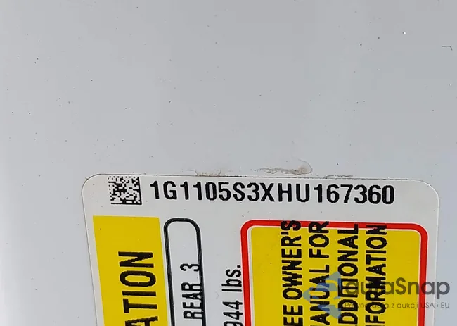 1G1105S3XHU167360: 42777052