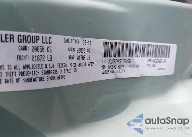 3C3CFFAR9CT209860: 42777053