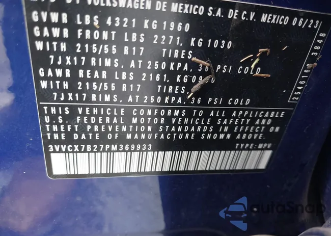 3VVCX7B27PM369933: 42776690