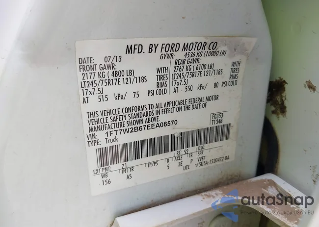 1FT7W2B67EEA08570: 42776868