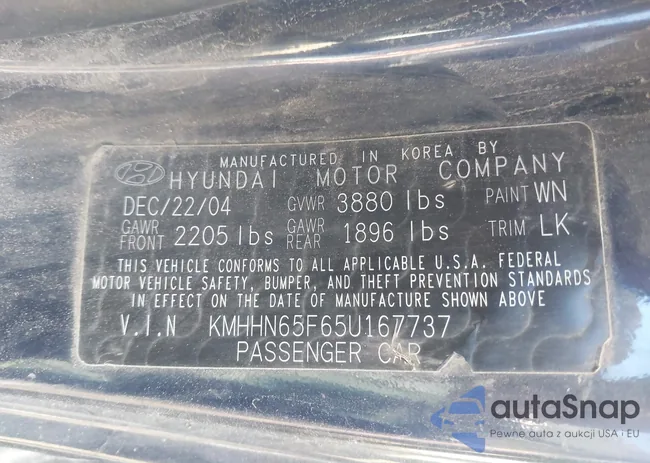 KMHHN65F65U167737: 42776961