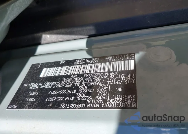 JTMP1RFV8KD030054: 42778169